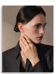 Hollow Heart Minimalist Ring, 18K Gold Plated | Simple and Elegant Stainless Steel Jewelry – Euphoria Jewels Co