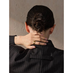 Creative Open Graffiti Ring 18K Gold Plated | Bold Fashion Jewelry – Euphoria Jewels Co